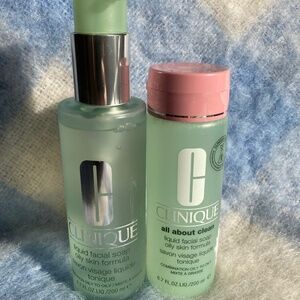 Clinique liquid facial soap, oily skin formula, 2 pack